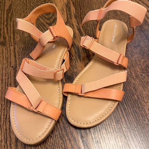 pink sandals target|pink flat heel sandals.